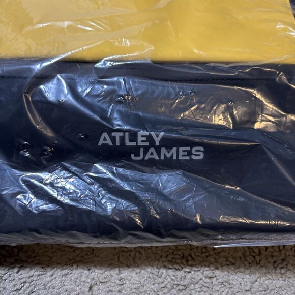 Atley James Backpack Yellow *NEW WITH TAGS* Designer In Original Bag Rare!! - Picture 2 of 7